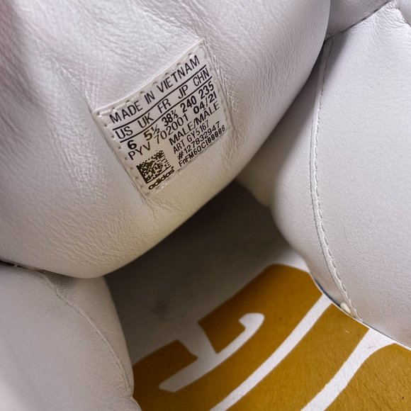 ADIDAS x KERWIN FROST White Superstuffed Sneakers - Picture 9 of 9